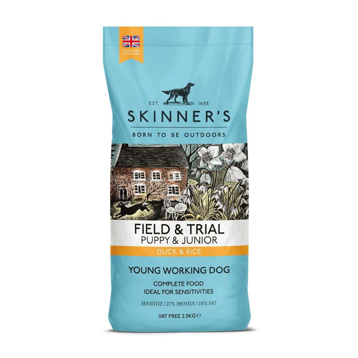 Skinners Field & Trial Puppy Duck, Skinners, 2.5 kg