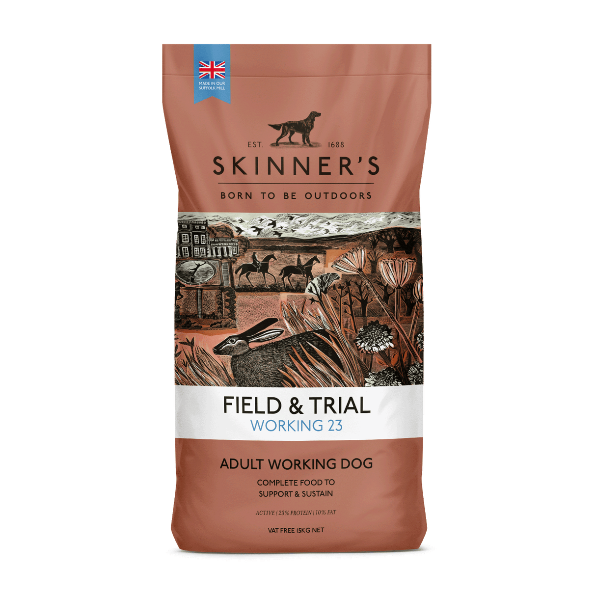 Skinners Field & Trial Working 23, Skinners, 15 kg