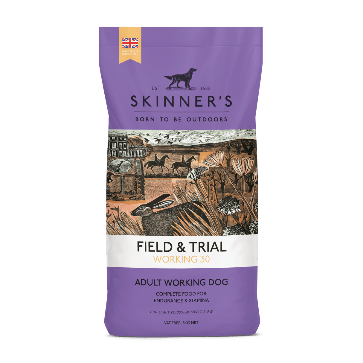 Skinners Field & Trial Working 30, Skinners, 15 kg