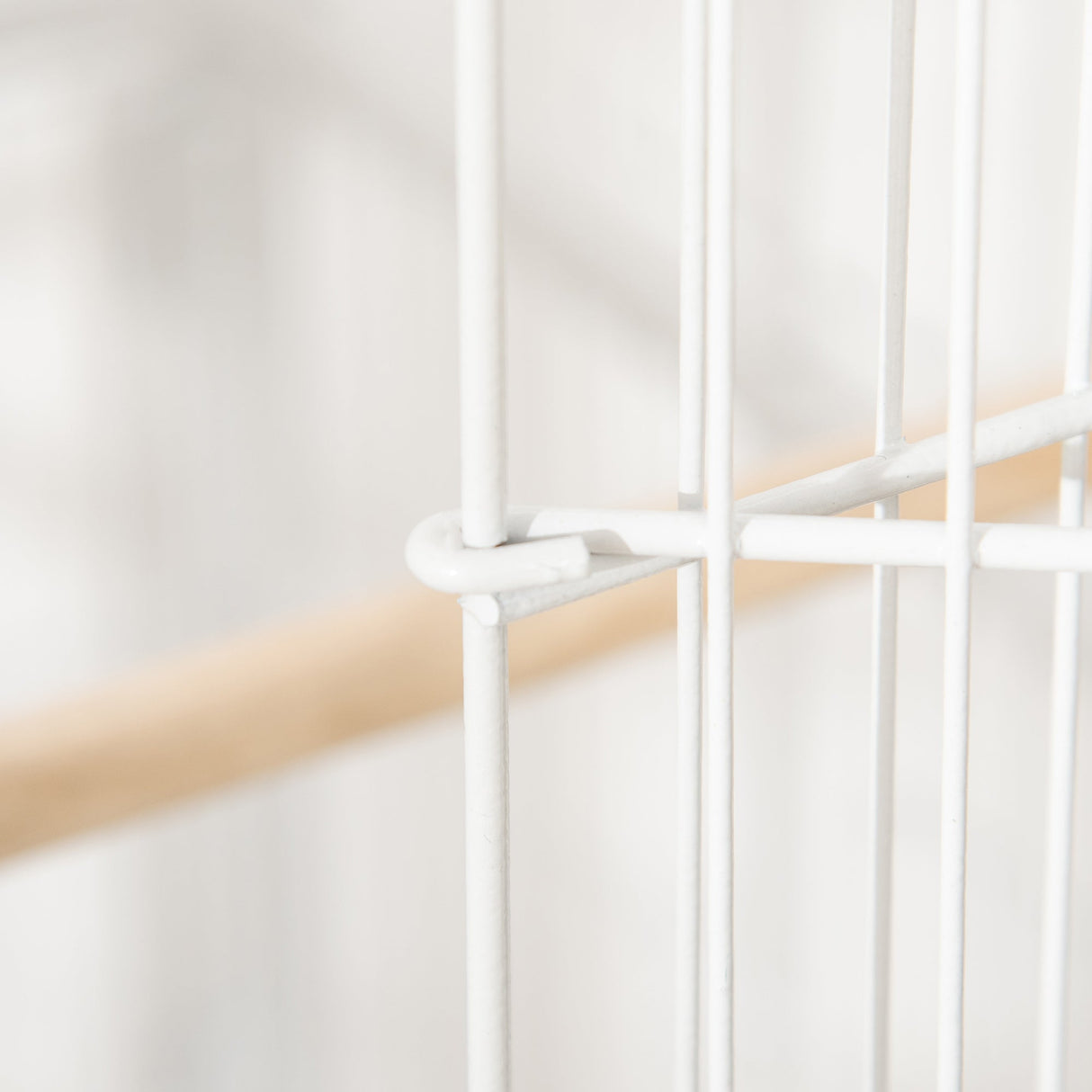 Spacious Rolling Bird Cage for Budgies, Finches and Canaries, PawHut, White