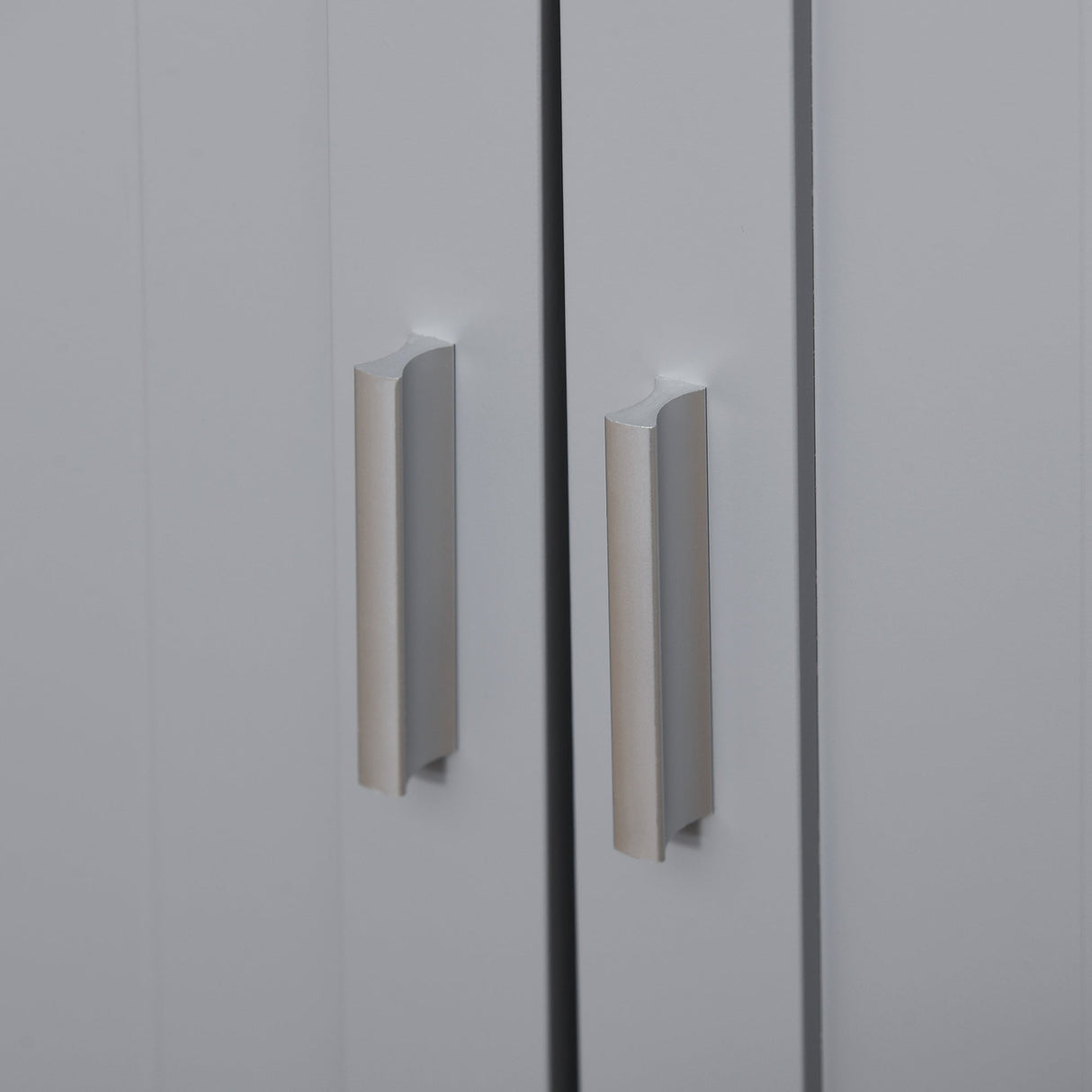 Tabletop Cat Litter Box Furniture with Storage Shelves, PawHut, Grey