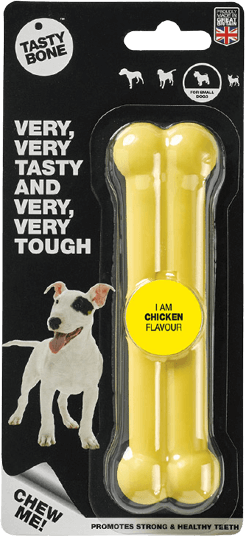 TastyBone Nylon Bone Chicken | Multi Sizes, TastyBone, Small
