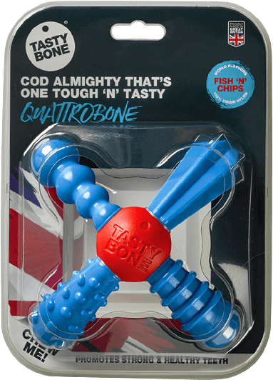 TastyBone QuattroBone | Multi Flavours & Sizes, TastyBone, Fish & Chips