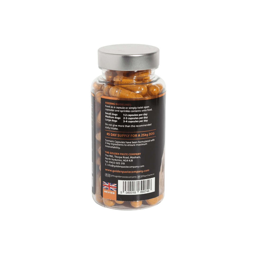 The Golden Paste Co. Turmeric Capsules for Pets, The Golden Paste Co,