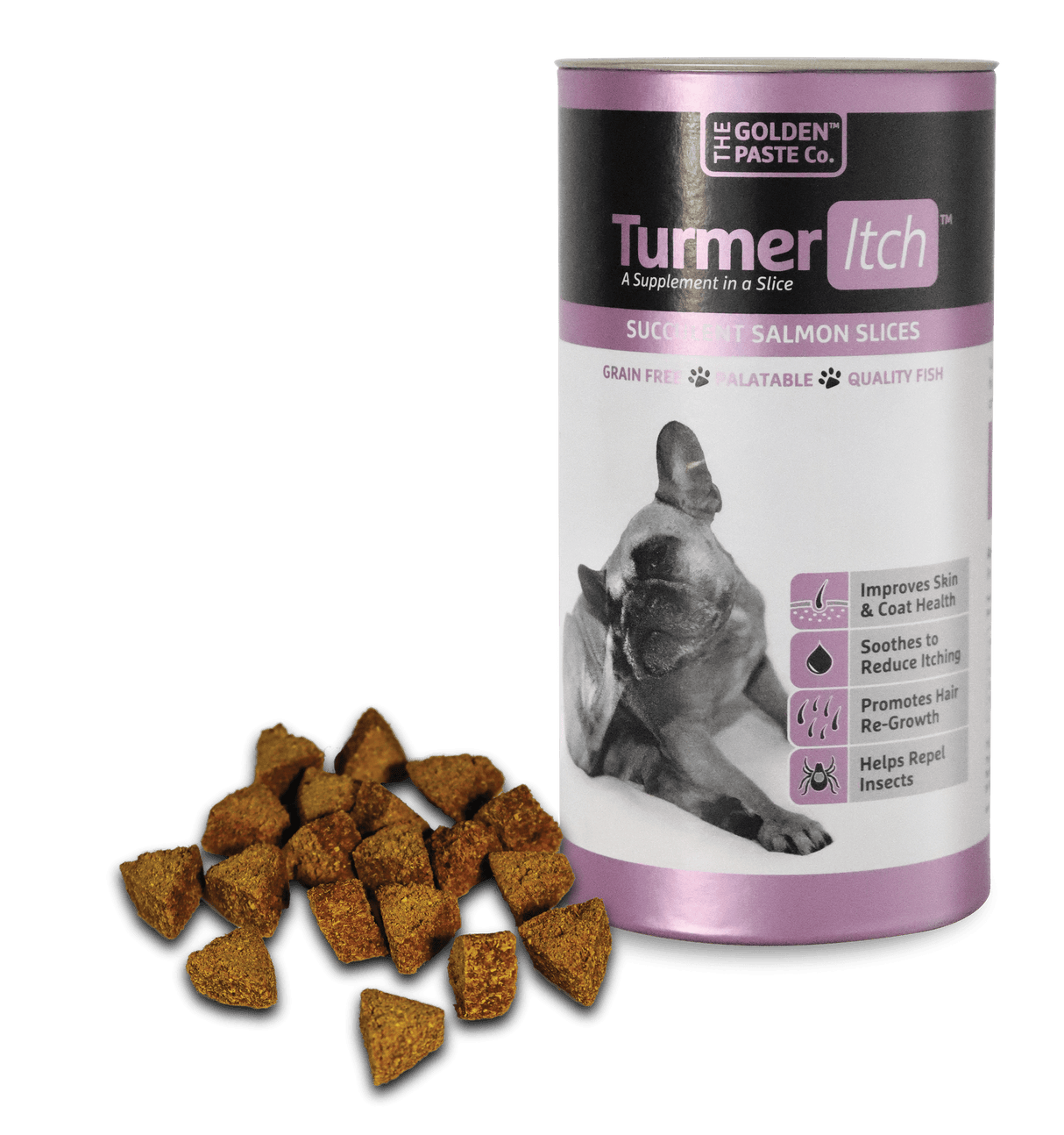 The Golden Paste Co. TurmerItch for Dogs Skin Supplement, The Golden Paste Co,