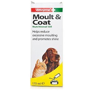 Vetzyme Moult & Coat Nutritional Oil 6x150ml, Vetzyme,