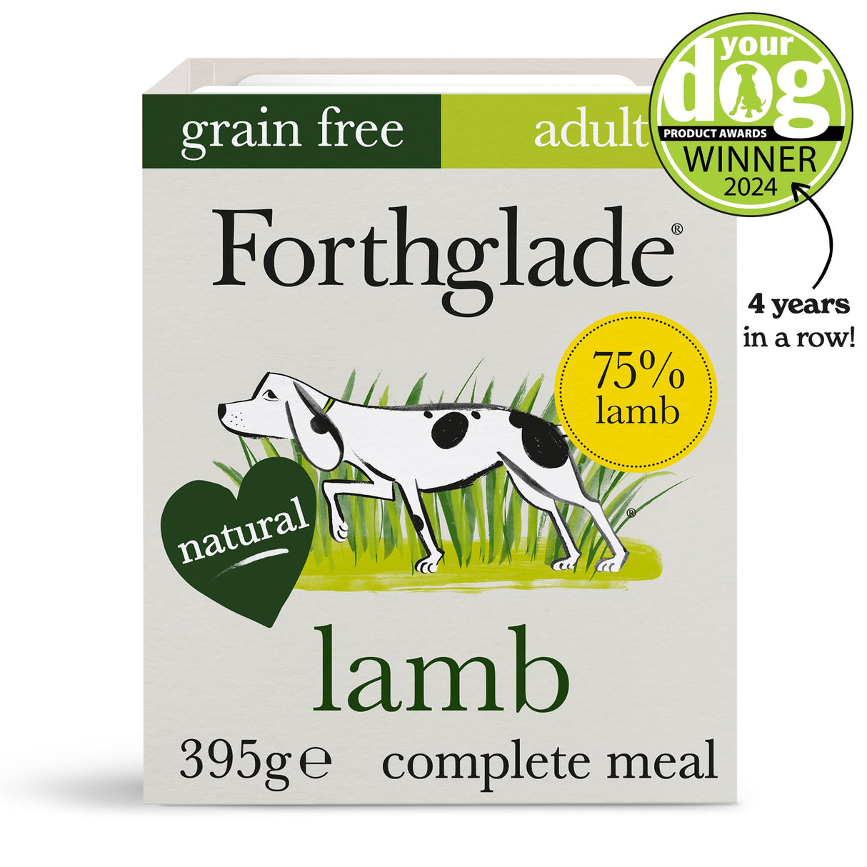 Forthglade Adult Complete Grain Free Lamb with Butternut Squash & Veg 18x395g