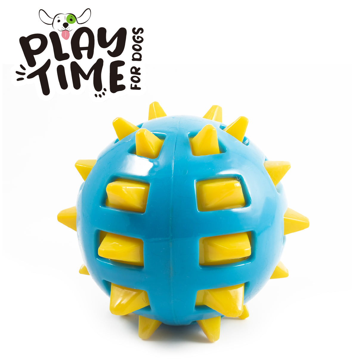 Ancol Playtime Chase Atomic Ball - x3 Dog Toys