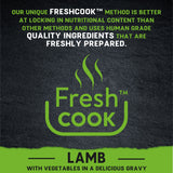 Harringtons Just 6 Lamb with Veg & Gravy Grain-Free Wet Dog Food - 8 x 380g