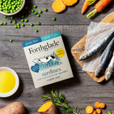 Forthglade Adult Dog Complete Grain Free Sardines with Sweet Potato & Veg Trays 18x395g