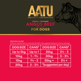 AATU Angus Beef Wet Dog Food, AATU, 6*400g