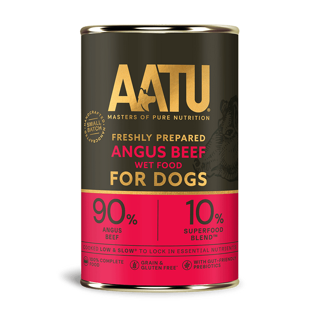 AATU Angus Beef Wet Dog Food, AATU, 6*400g