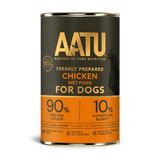 AATU Chicken Wet Dog Food Tins, AATU, 6*400g