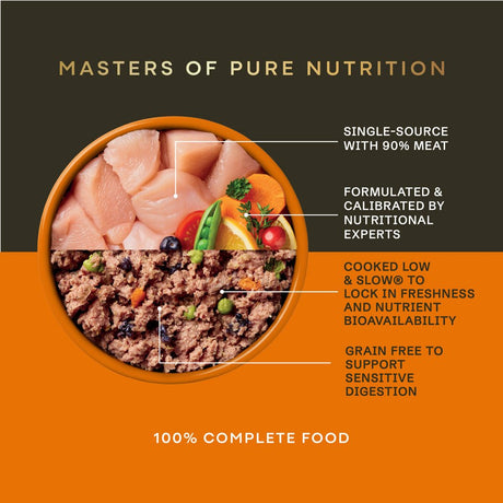 AATU Chicken Wet Dog Food Tins, AATU, 6*400g