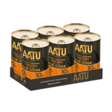 AATU Chicken Wet Dog Food Tins, AATU, 6*400g