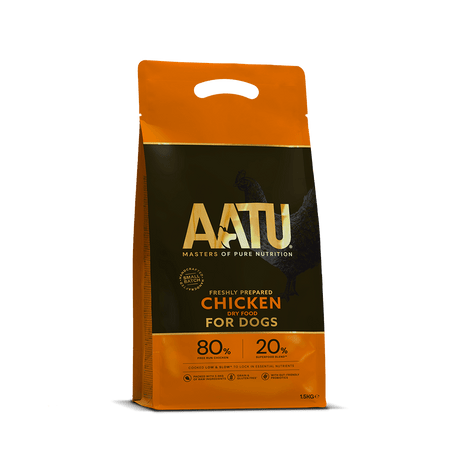 AATU Free Run Chicken Grain - Free Dry Dog Food, AATU, 1.5kg