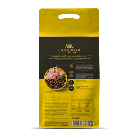 AATU Free Run Turkey Dry Dog Food, AATU, 1.5kg