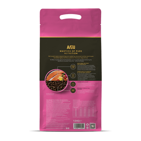 AATU Salmon Dry Food for Puppies, AATU, 1.5kg