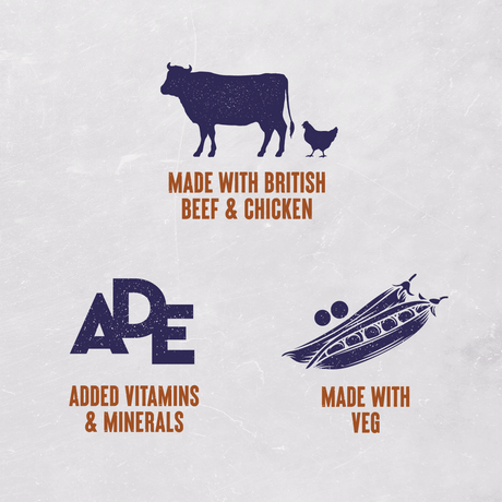 Alpha Everyday with Beef, Chicken & Veg Adult Dry Dog Food - 10 kg, Alpha,