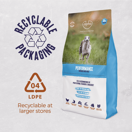 Alpha Performance 30% Protein Adult Dry Dog Food - 15kg, Alpha,