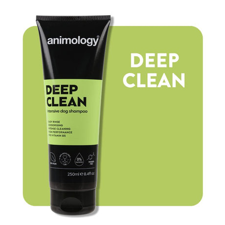 Animology Deep Clean Intensive Dog Shampoo - 6 x 250ml, Animology,