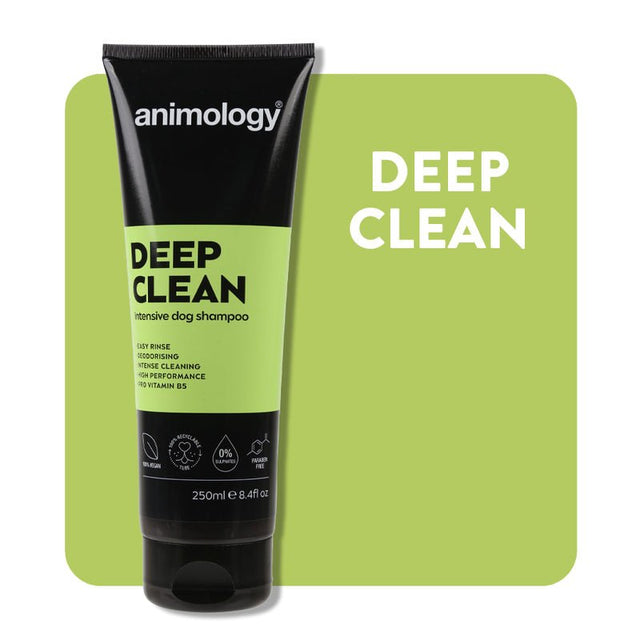 Animology Deep Clean Intensive Dog Shampoo - 6 x 250ml, Animology,