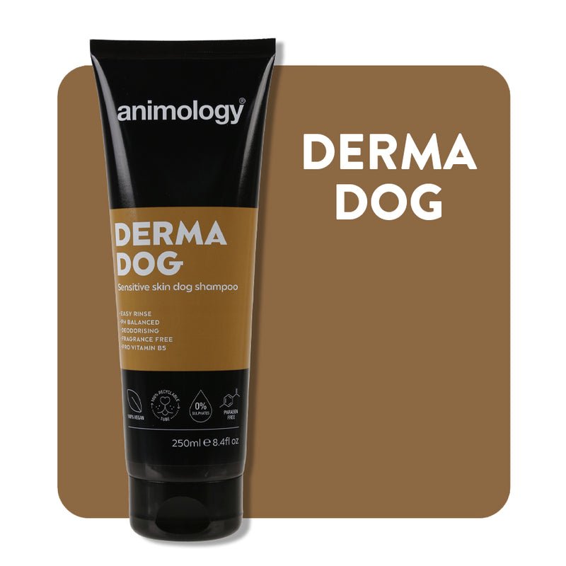 Animology Derma Dog Sensitive Skin Dog Shampoo - 6 x 250ml, Animology,