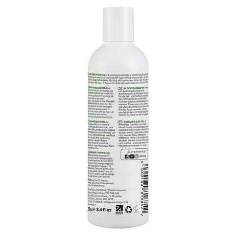 Animology Essentials Aloe Vera Shampoo for Dogs 5x250ml, Animology,