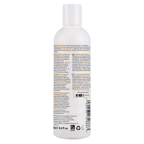 Animology Essentials Honey & Shea Shampoo for Dogs 5x250ml, Animology,