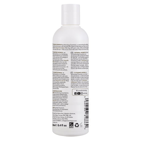 Animology Essentials Oatmeal Shampoo for Dogs 5x250ml, Animology,