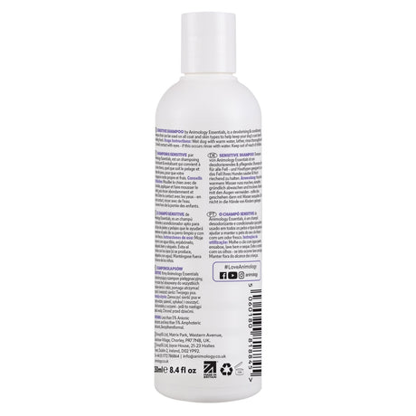 Animology Essentials Sensitive Shampoo for Dogs 5x250ml, Animology,