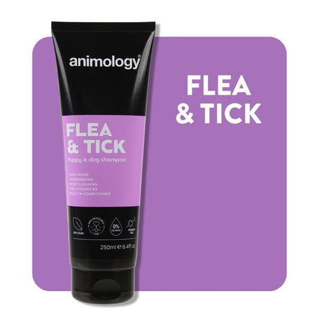 Animology Flea & Tick Dog Shampoo - 6 x 250ml, Animology,