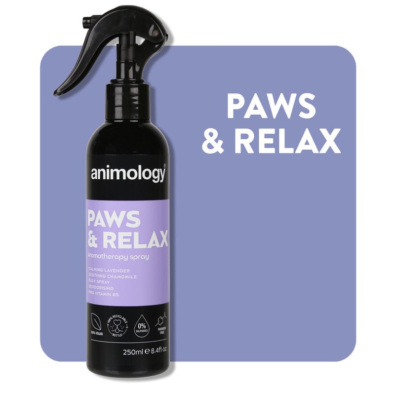 Animology Paws & Relax Aromatherapy Spray - 6 x 250ml, Animology,