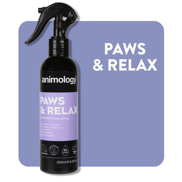Animology Paws & Relax Aromatherapy Spray - 6 x 250ml, Animology,