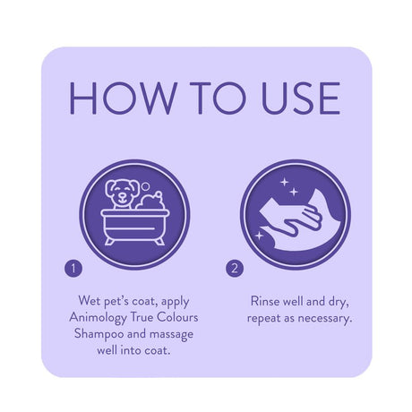 Animology True Colours Dog Shampoo - 6 x 250ml, Animology,