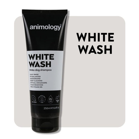 Animology White Wash Dog Shampoo - 6 x 250ml, Animology,