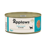 Applaws Cat Tuna Fillet in Broth Wet Cat Food - 24 x 156g, Applaws,