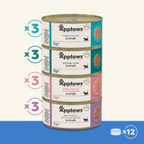 Applaws Fish Selection in Broth Wet Cat Food - 4x (12x70g), Applaws,