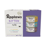 Applaws Kitten Variety Selection in Jelly - 4 Pack of (6x70g), Applaws,