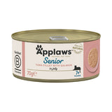 Applaws Senior Cat Tuna Fillet with Salmon in Jelly Tins - 24 x 70g, Applaws,