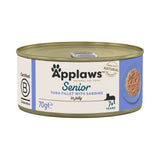 Applaws Senior Cat Tuna Fillet with Sardine in Jelly Tins - 24 x 70g, Applaws,