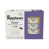 Applaws Senior Variety Selection in Jelly Wet Cat Food - 4x (6x70g), Applaws,