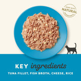 Applaws Tuna Fillets with Cheese in Broth Wet Cat Food - 24 x 70g, Applaws,