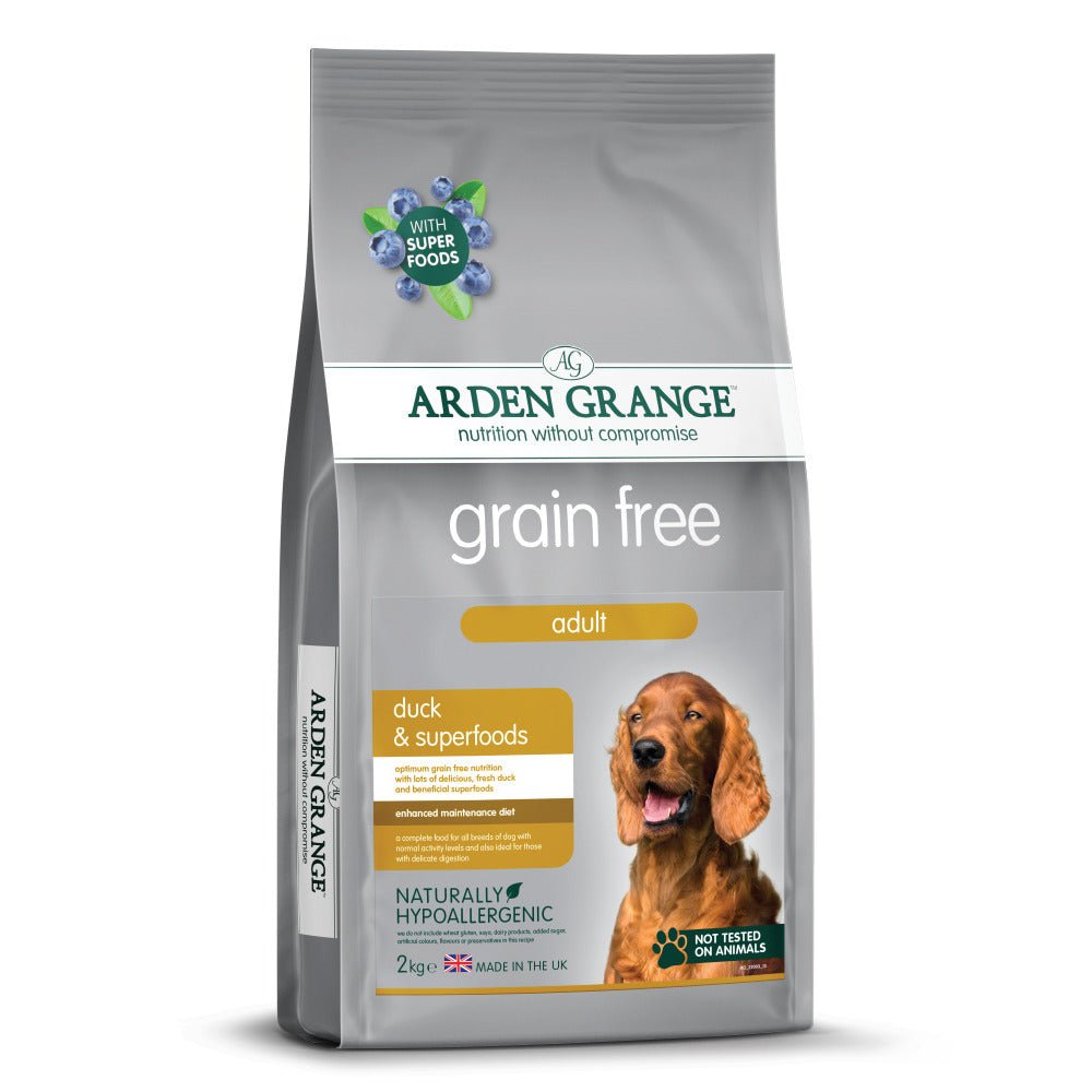 Arden Grange Adult Grain Free Duck & Superfoods, Arden Grange, 12 kg