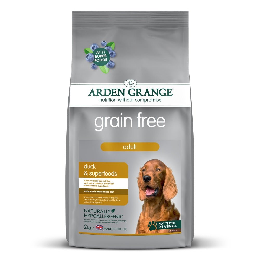 Arden Grange Adult Grain Free Duck & Superfoods, Arden Grange, 12 kg