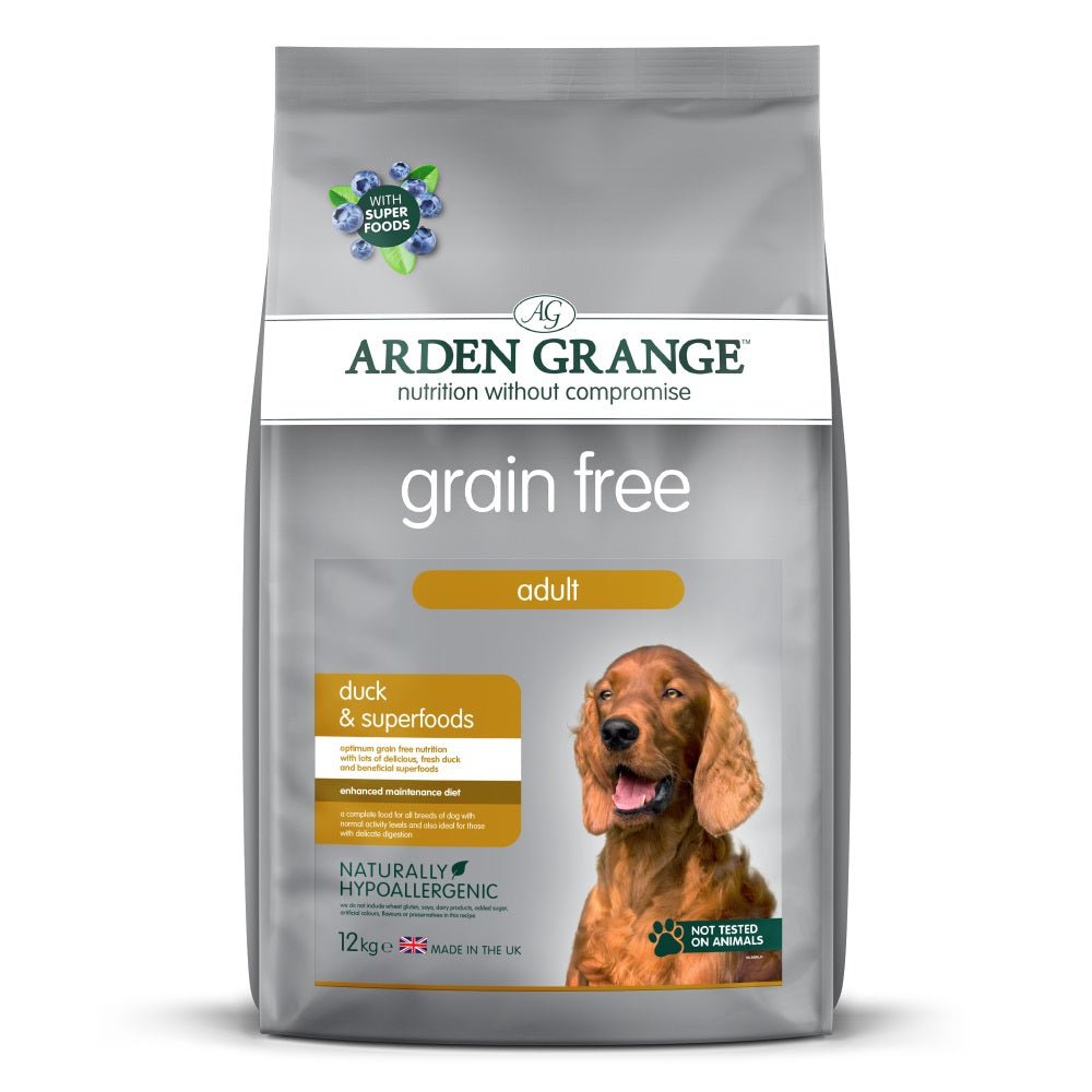 Arden Grange Adult Grain Free Duck & Superfoods, Arden Grange, 12 kg