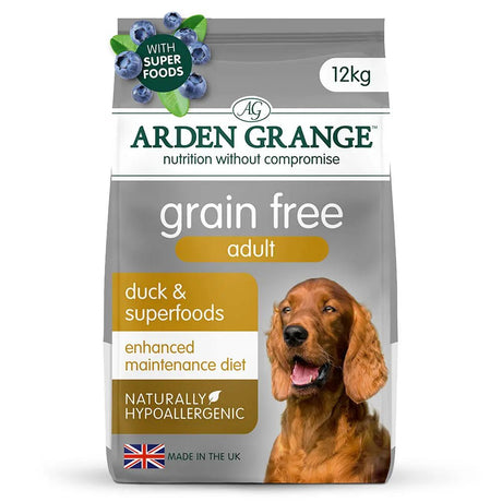 Arden Grange Adult Grain Free Duck & Superfoods, Arden Grange, 12 kg