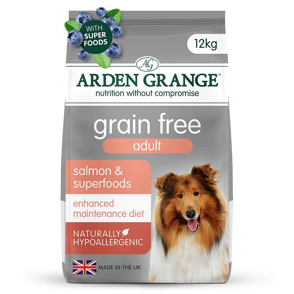 Arden Grange Adult Grain Free Salmon & Superfoods, Arden Grange, 12 kg