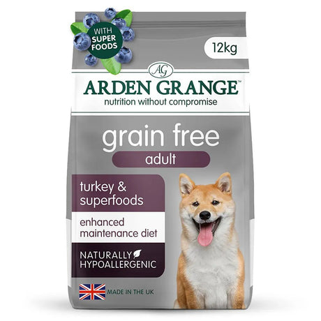 Arden Grange Adult Grain Free Turkey & Superfoods, Arden Grange, 12 kg