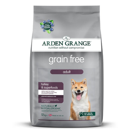 Arden Grange Adult Grain Free Turkey & Superfoods, Arden Grange, 12 kg